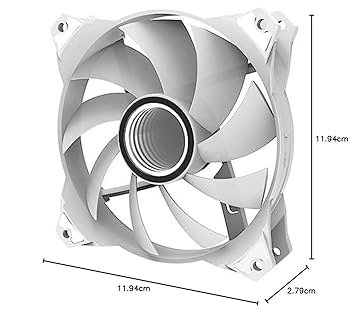 Amazon | ZALMAN ZM-IF120 WH PCケースファン FN1801 | ZALMAN